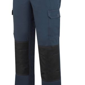 PANTALON STRETCH PRO, MULTIBOLSILLOS CON REFUERZO EN RODILLAS, AZUL MARINO Y GRIS