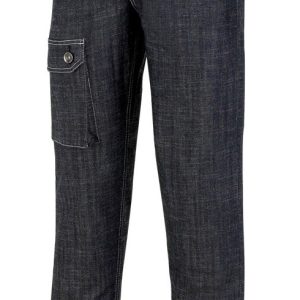 PANTALON TEJIDO VAQUERO STRETCH COLOR AZUL MARINO