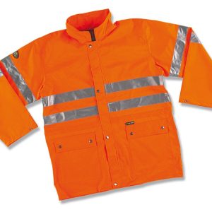 CHUBASQUERO ALTA VISIBILIDAD, IMPERMEABLE AMARILLO Y NARANJA