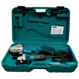 COMBO MAKITA AMOLADORA GA9020S+MINIAMOLADORA 9554NB+MALETIN DE PVC