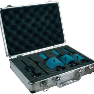 ESTUCHE MAKITA DE BROCAS DE CORONA EZYCHANGE 6 UDS (16, 20, 25, 32, 40 Y 51 MM)