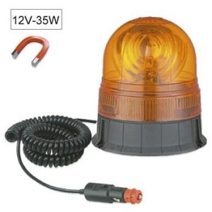 GIROFARO CON CABLE IMANTADO H1 12V 35W