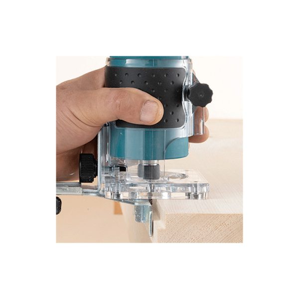 FRESADORA DE CANTOS 530W 6mm SAR "BASE RECTA" (MAKITA) - Imagen 2