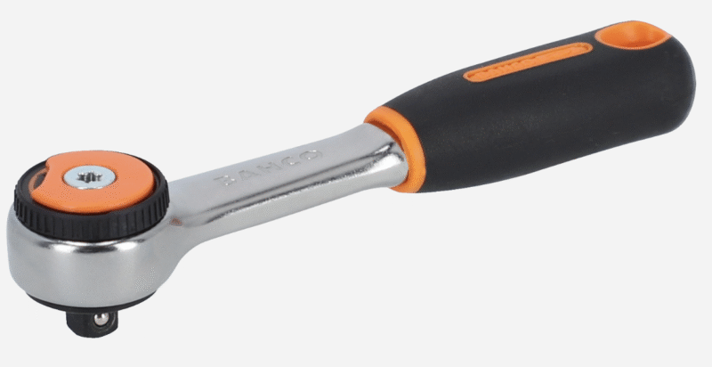 Carraca de cabeza reversible de 1/4" con 72 dientes BAHCO 6950RN