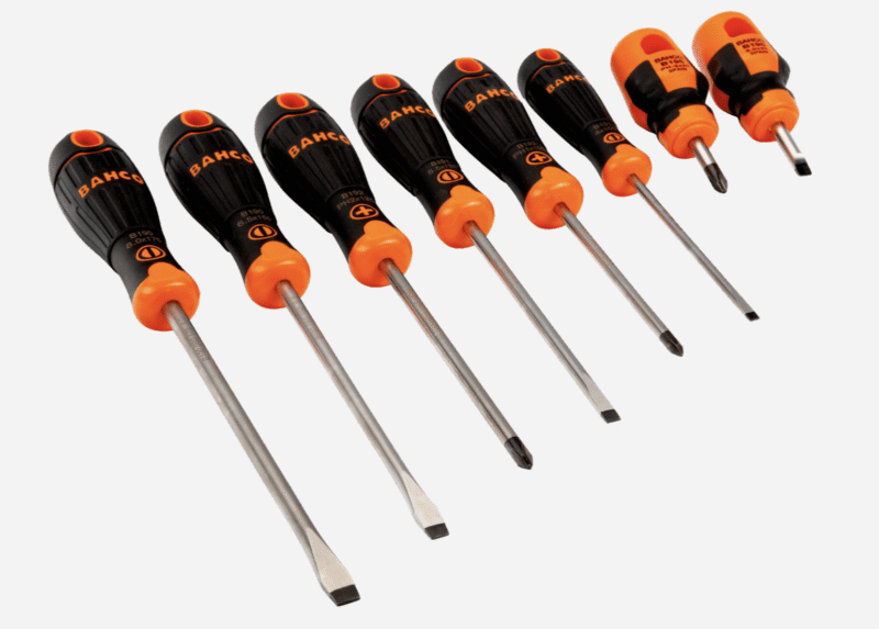 Juego 8 destornilladores Bahcofit B219.008