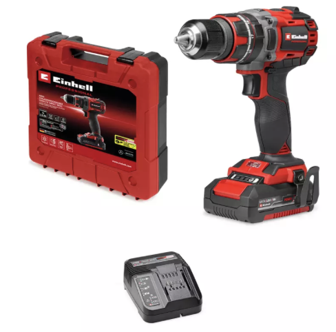 Professional taladro percutor a batería TP-CD 18/60 Li- i BL (1x2,0Ah) 4514211 EINHELL