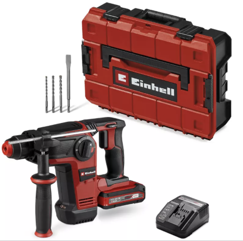 Professional martillo perforador a batería TP-HD 18/28 Li BL+4 (1x3,0Ah+) 4514274 EINHELL